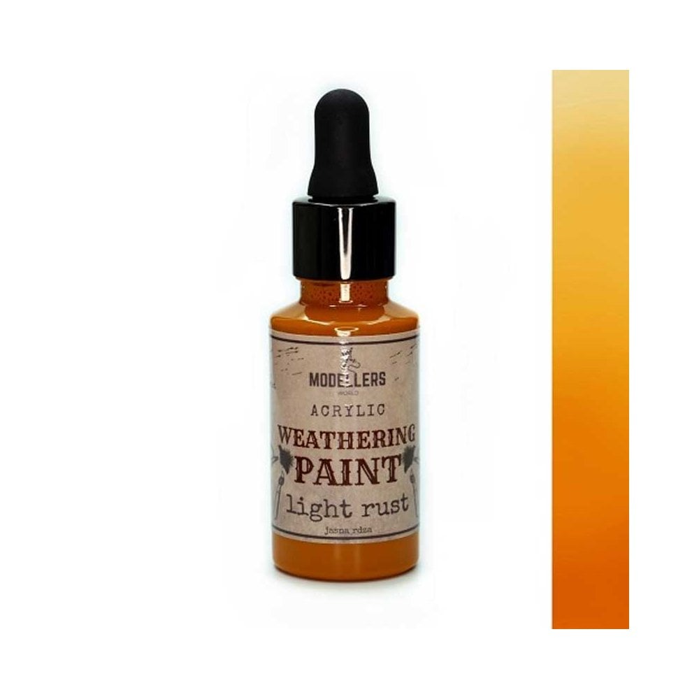 Weathering Paint - Light Rust Modellers World MWE011 Weathering Paint - Light Rust Modellers World MWE011