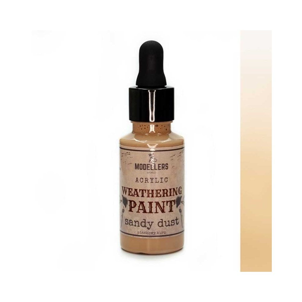Weathering Paint - Sandy Dust Modellers World MWE012 Weathering Paint - Sandy Dust Modellers World MWE012