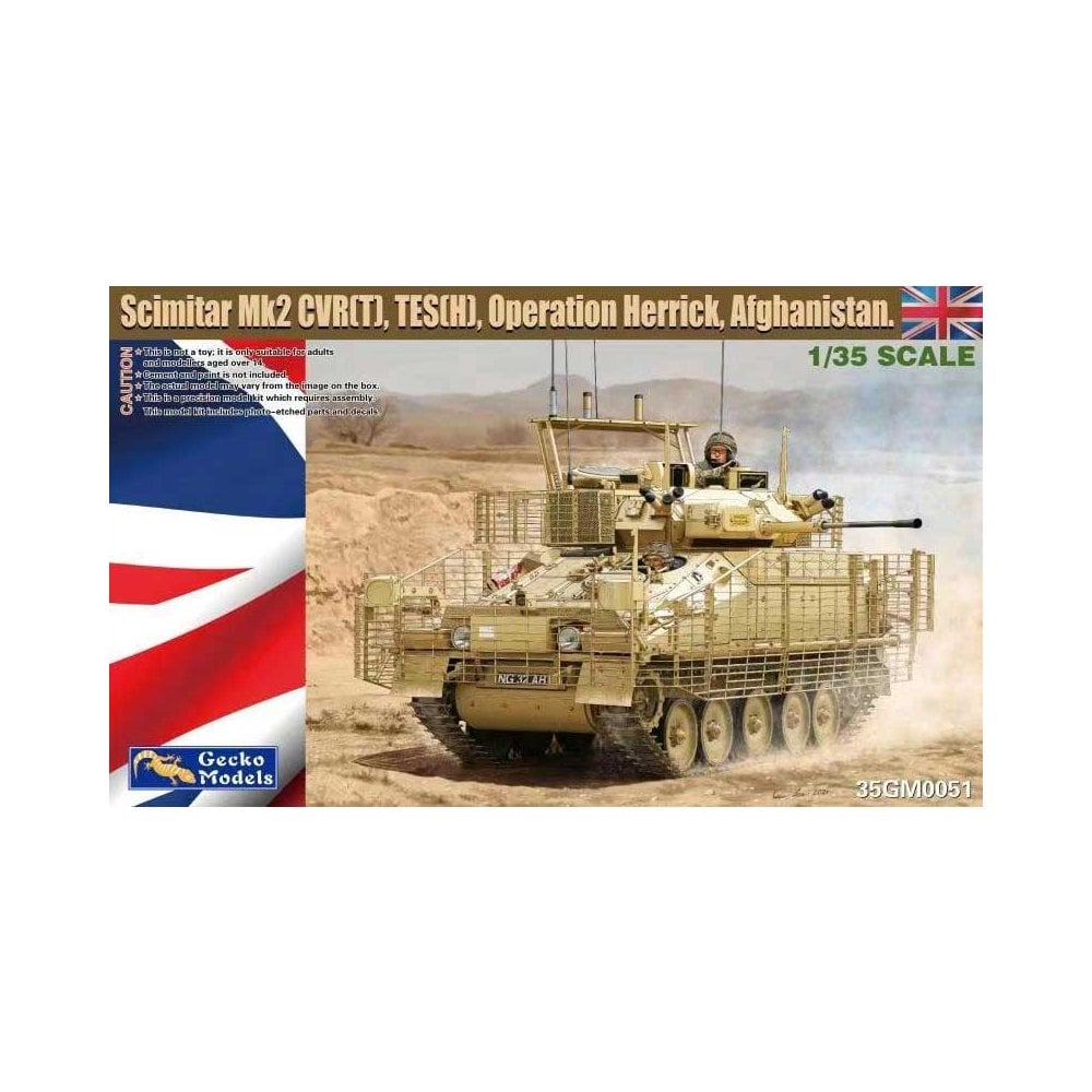 Gecko Models CVR(T) Scimitar 2 (TES)kit (1/35) 35GM0051 Gecko Models CVR(T) Scimitar 2 (TES)kit (1/35) 35GM0051