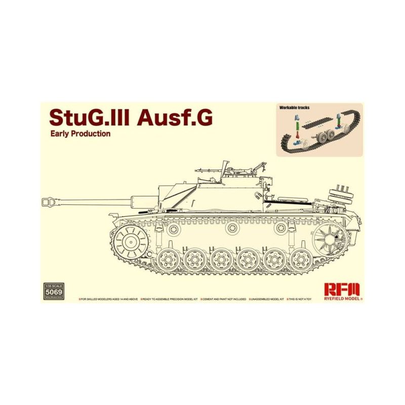 Rye Field Models StuG. III Ausf. G Early Production (1/35) RM5069