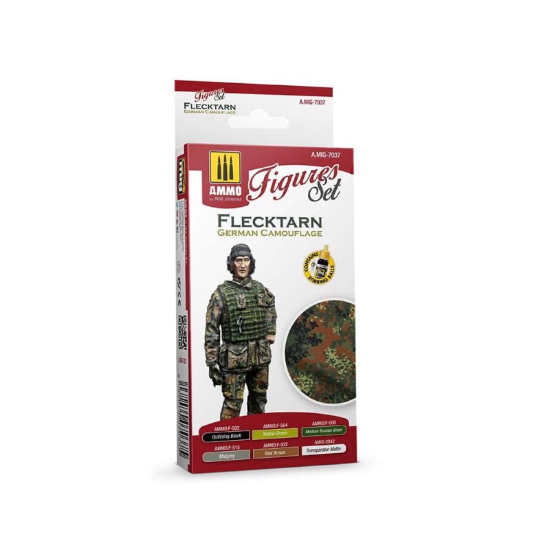 Flecktarn German Camouflage Set Ammo A.MIG-7037