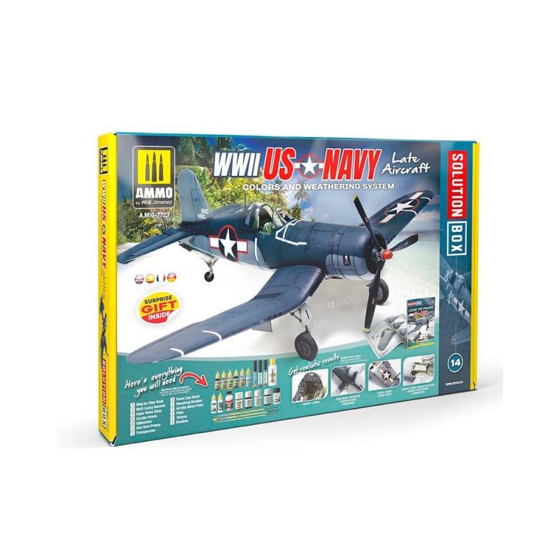 SOLUTION BOX US Navy WWII Late AMIG7723 Ammo