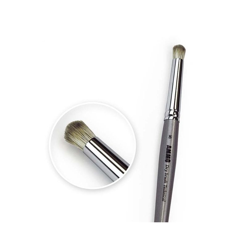 8 AMMO Drybrush Technical Brush Ammo A.MIG-8703