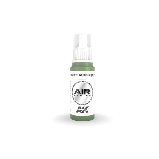 AK Interactive WWI German Light Green 3rd Gen Aircraft Series (17ml) AK-11802 AK Interactive WWI German Light Green 3rd Gen Aircraft Series (17ml) AK-11802