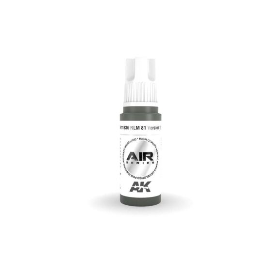 AK Interactive RLM81 Version 2 3rd Gen Aircraft Series (17ml) AK-11836 AK Interactive RLM81 Version 2 3rd Gen Aircraft Series (17ml) AK-11836