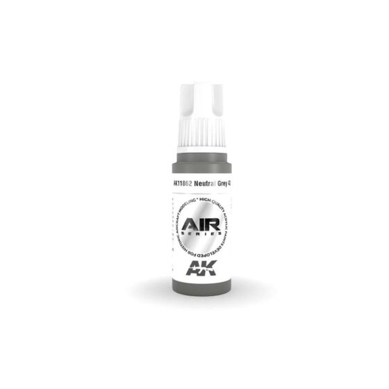 AK Interactive Neutral Grey 43 3rd Gen Aircraft Series (17ml) AK-11862 AK Interactive Neutral Grey 43 3rd Gen Aircraft Series (17ml) AK-11862