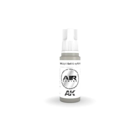 AK Interactive Light Gull Grey FS 16440 3rd Gen Aircraft Series (17ml) AK-11866 AK Interactive Light Gull Grey FS 16440 3rd Gen Aircraft Series (17ml) AK-11866