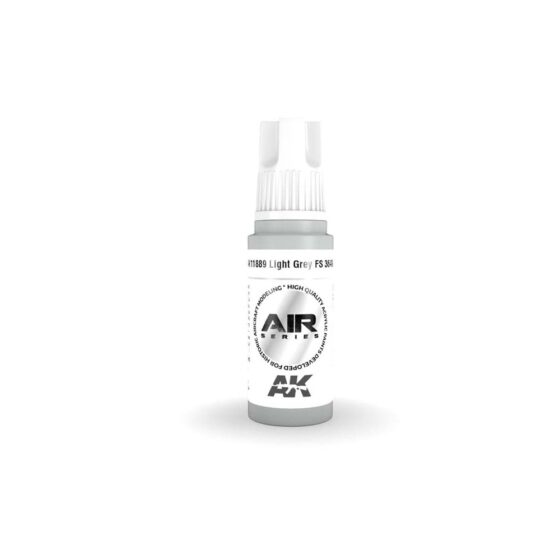 AK Interactive Light Grey FS 36495 3rd Gen Aircraft Series (17ml) AK-11889 AK Interactive Light Grey FS 36495 3rd Gen Aircraft Series (17ml) AK-11889