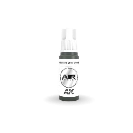 AK Interactive IJN D1 Deep Green Black 3rd Gen Aircraft Series (17ml) AK-11893 AK Interactive IJN D1 Deep Green Black 3rd Gen Aircraft Series (17ml) AK-11893