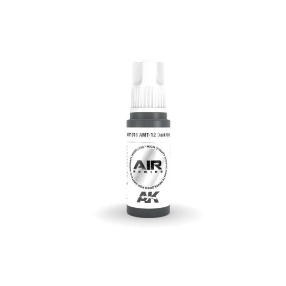 AK Interactive AMT-12 Dark Grey 3rd Gen Aircraft Series (17ml) AK-11918 AK Interactive AMT-12 Dark Grey 3rd Gen Aircraft Series (17ml) AK-11918