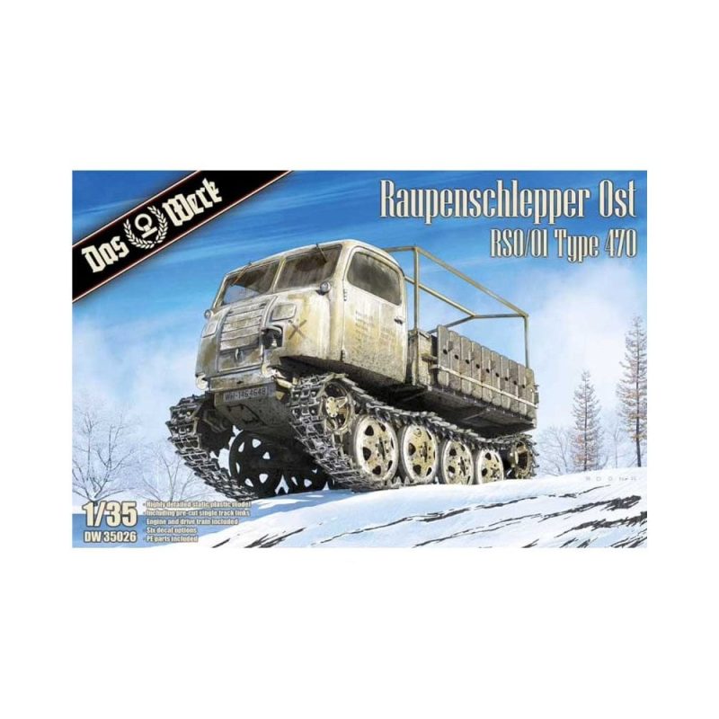Das Werk Raupenschlepper Ost RSO/OI Type 470 (1/35) DW35026 Das Werk Raupenschlepper Ost RSO/OI Type 470 (1/35) DW35026