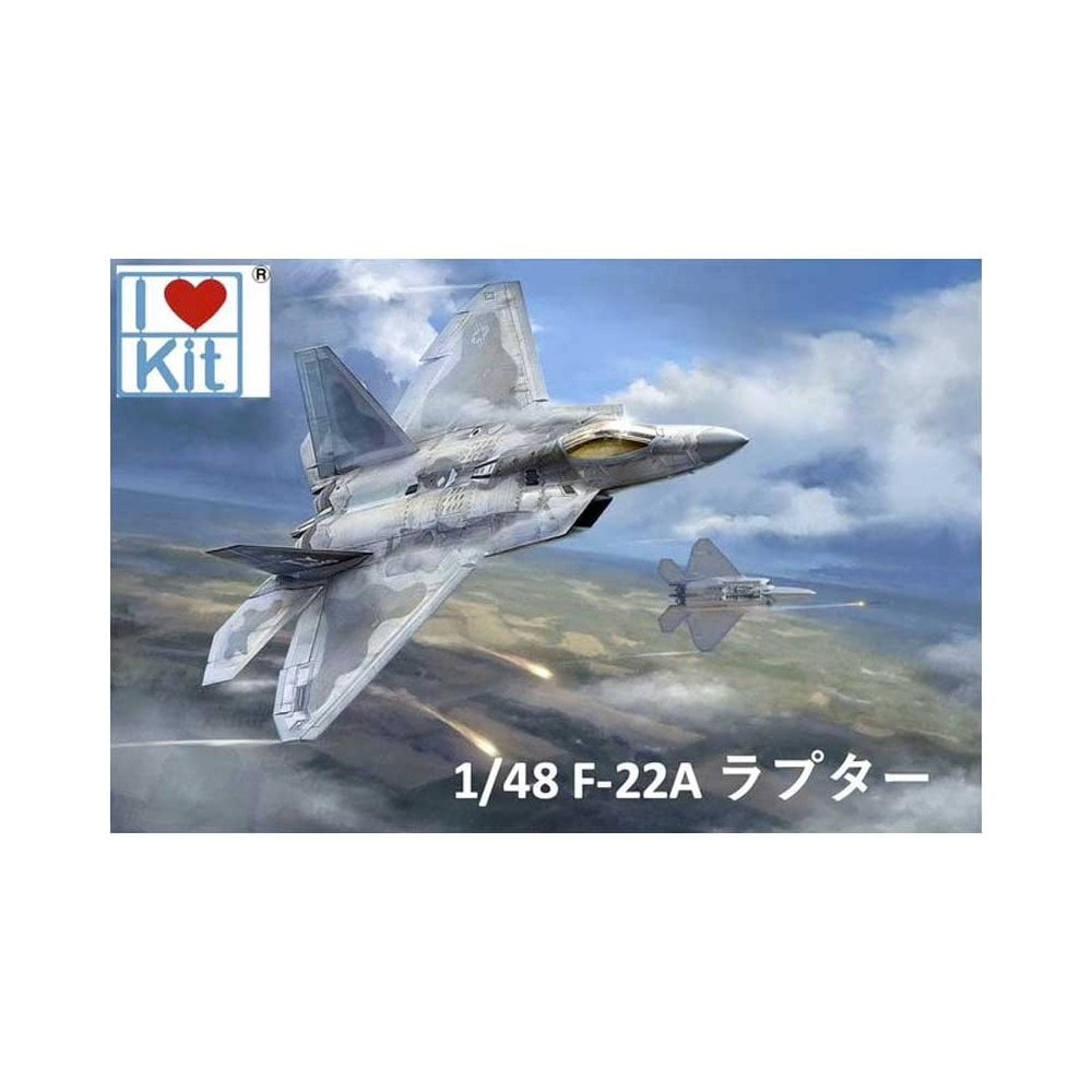 1/48 Lockheed Martin F-22A Raptor I Love Kit LK62801 1/48 Lockheed Martin F-22A Raptor I Love Kit LK62801
