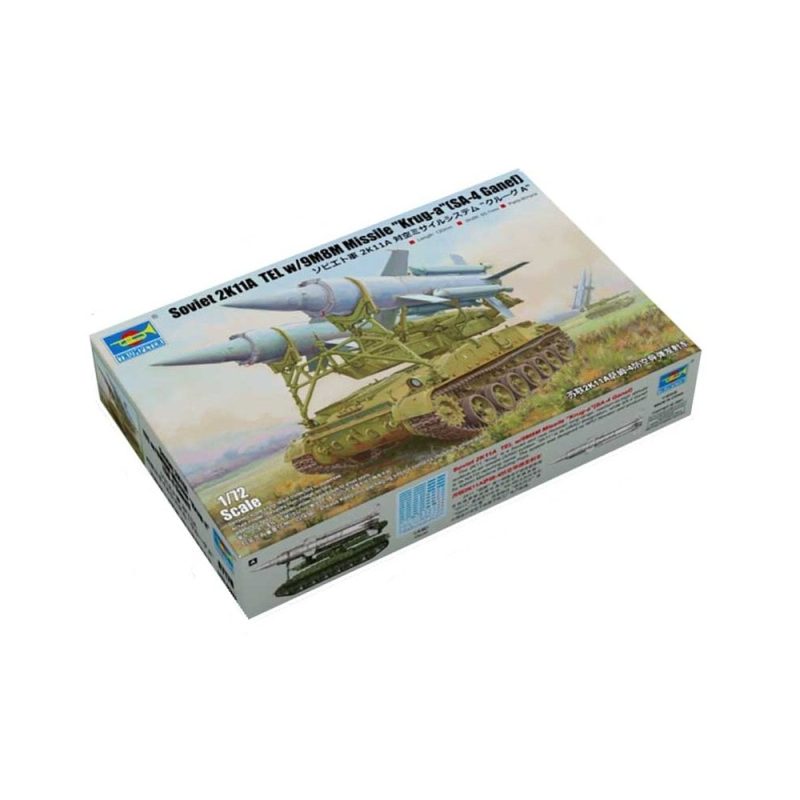 1/72 Soviet 2K11A TEL w/9M8M Missile "Krug-a" (SA-4 Ganef) Trumpeter 07178 1/72 Soviet 2K11A TEL w/9M8M Missile "Krug-a" (SA-4 Ganef) Trumpeter 07178