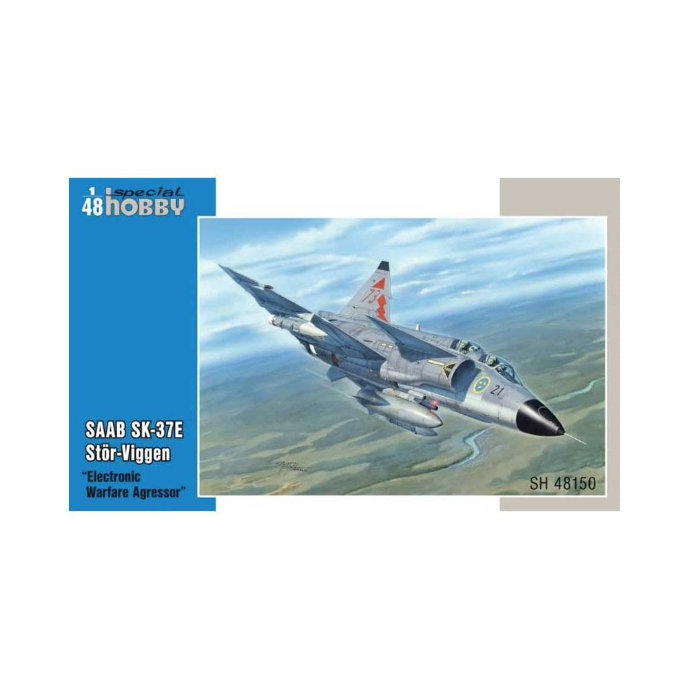 スペシャルホビー　1/48　SAAB SK-37E AJ-37 Viggen \u0027Strike Fighter\u0027 Special Hobby 48216