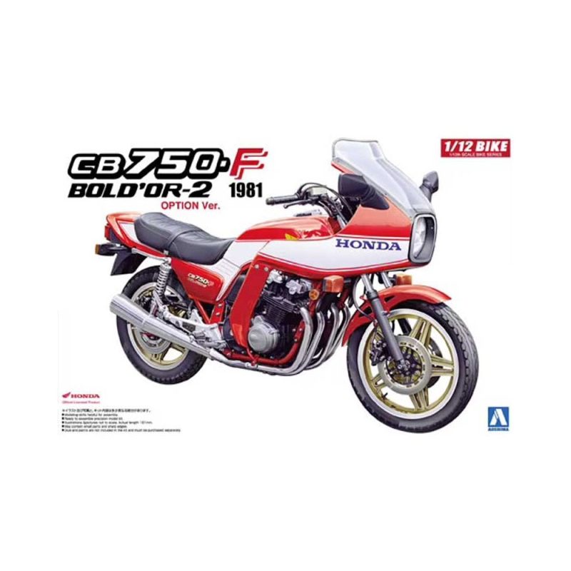 Aoshima AOS05312 1/12 Honda CB750-F Boldor-2 1981 Option Ver.