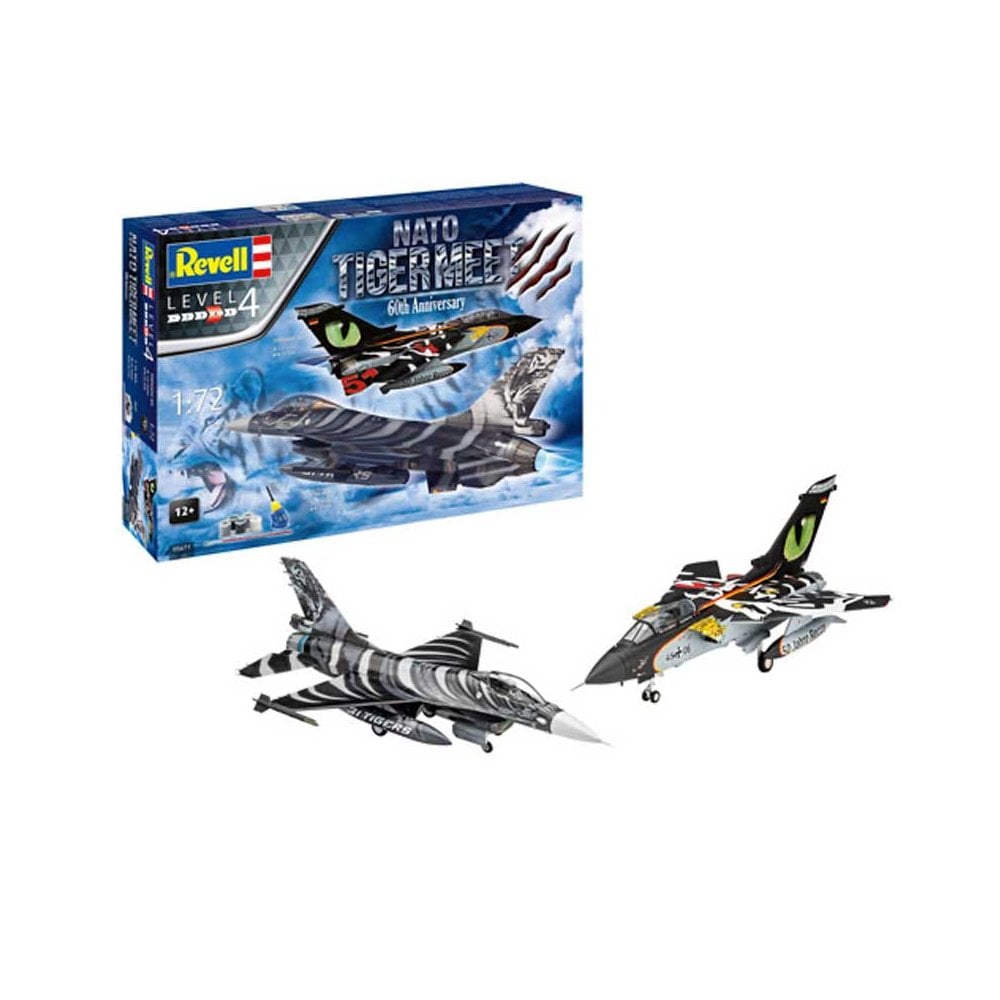 1/72 Gift Set NATO Tiger Meet - 60th Anniversary Revell 05671 1/72 Gift Set NATO Tiger Meet - 60th Anniversary Revell 05671