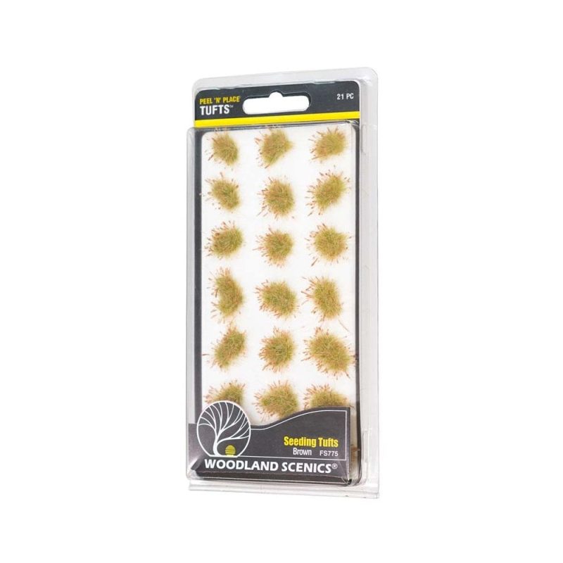 Woodland Scenics Brown Seeding Tufts WFS775