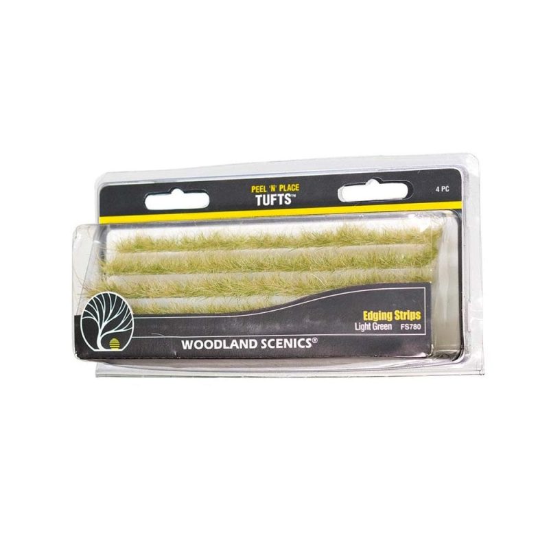 Woodland Scenics Light Green Edging Strips WFS780