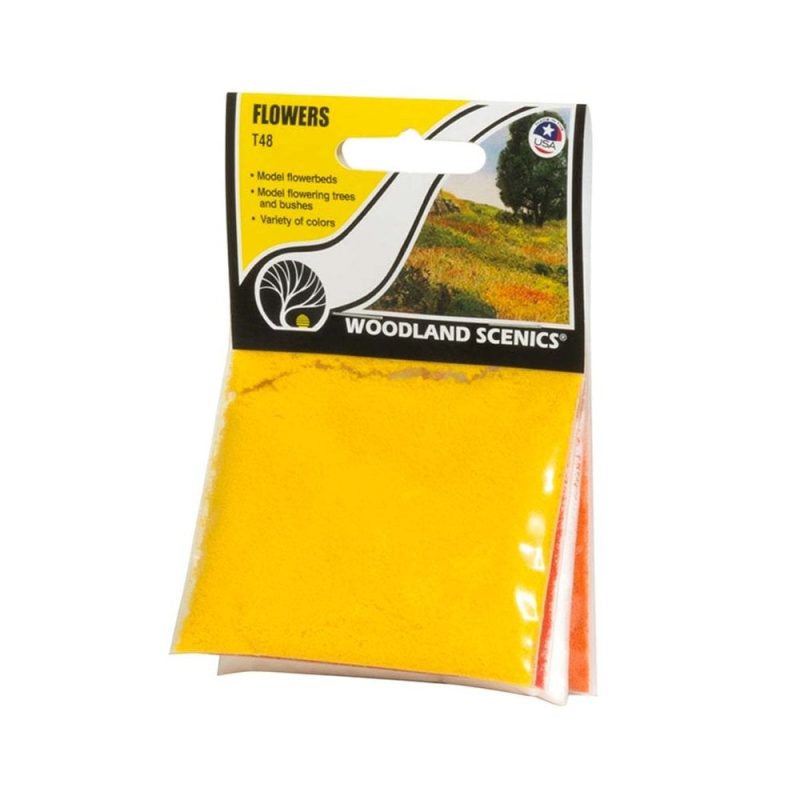 Woodland Scenics Flowers Four Colours WT48