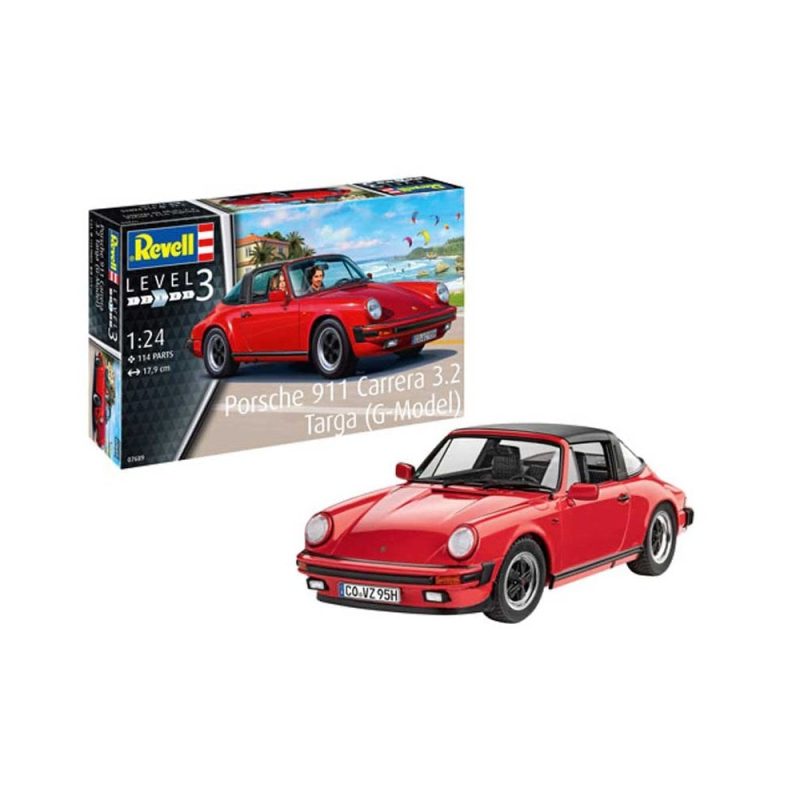 1/24 Porsche 911 G Model Targa Revell 07689 1/24 Porsche 911 G Model Targa Revell 07689