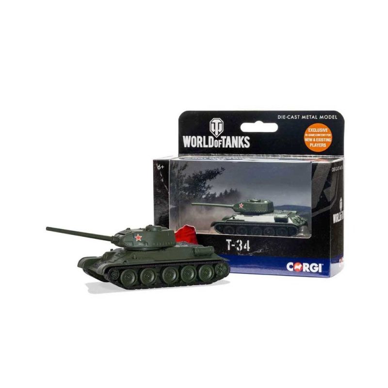 World of Tanks T34 Corgi WT91208 World of Tanks T34 Corgi WT91208