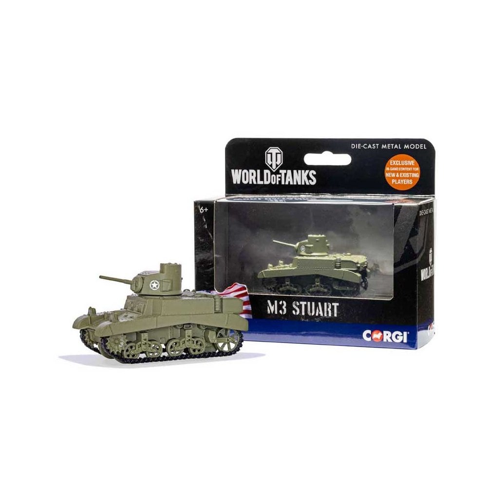 World of Tanks M3 Stuart Corgi WT91209 World of Tanks M3 Stuart Corgi WT91209