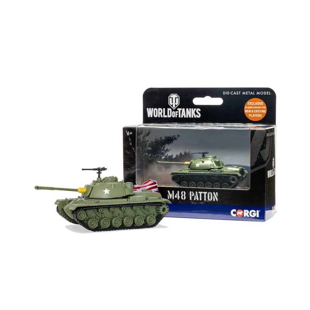 World of Tanks - M48 Patton Tank Corgi WT91201 World of Tanks - M48 Patton Tank Corgi WT91201