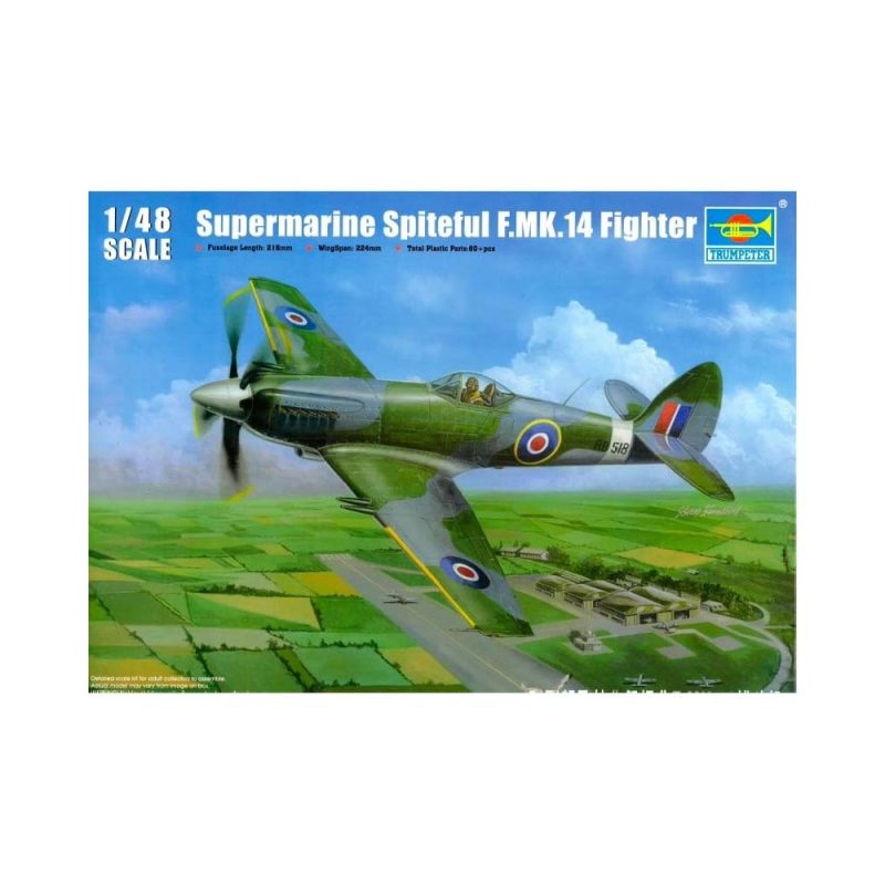 1/48 Supermarine Spiteful F.MK.14 Fighter Trumpeter 02850