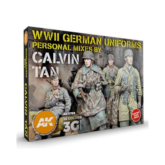 AK Interactive Calvin Tan Personal Mixes Set 3rd Gen AK-11759 AK Interactive Calvin Tan Personal Mixes Set 3rd Gen AK-11759