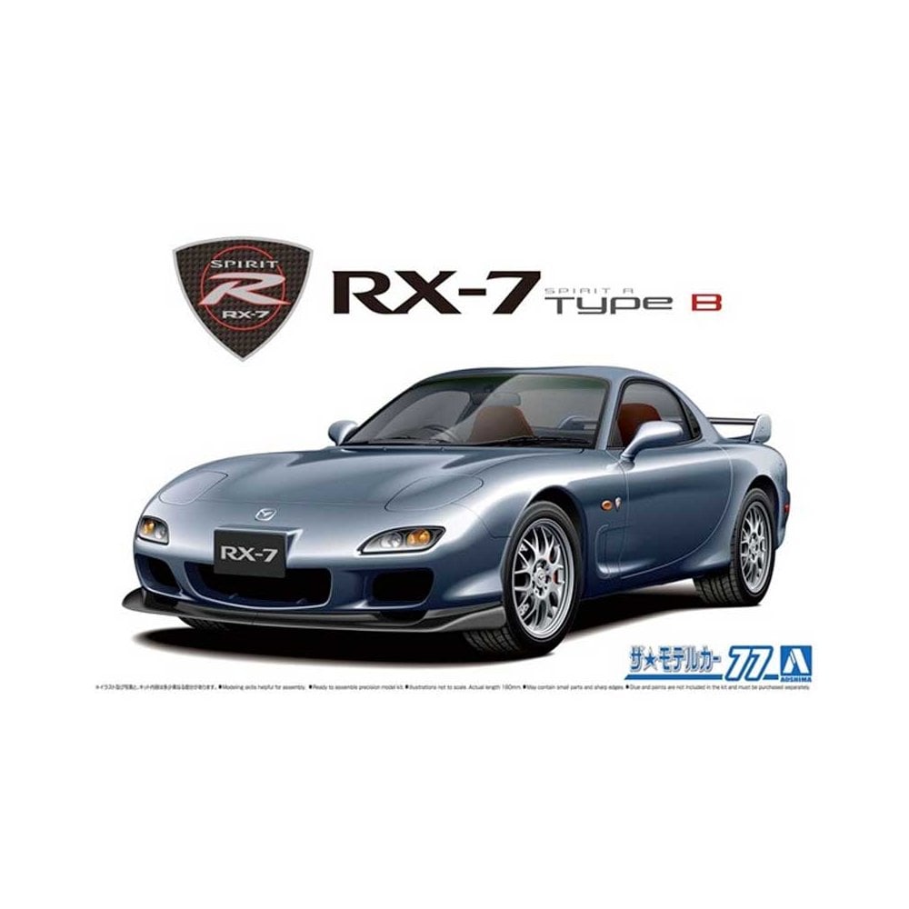 1/24 Mazda FD3S RX-7 Spirit R Type B '02 Aoshima 06193 1/24 Mazda FD3S RX-7 Spirit R Type B '02 Aoshima 06193