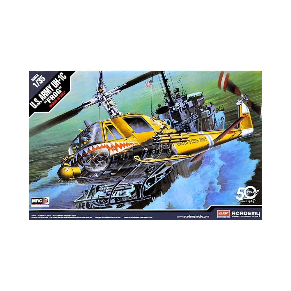 Academy UH-1C Huey "Frog" (1/35) 12112 Academy UH-1C Huey "Frog" (1/35) 12112