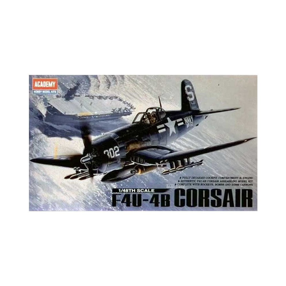 Academy Vought F4U-4B Corsair (1/48) 12267 Academy Vought F4U-4B Corsair (1/48) 12267