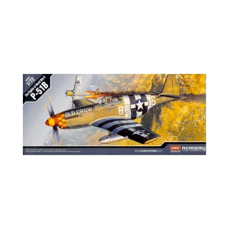 Academy North American P-51B Mustang (1/72) 12464