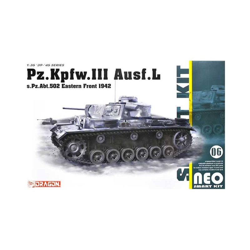Dragon Pz.Kpfw.III Ausf.L s.Pz.Abt.502 Leningrad 1942 (1/35) 6957