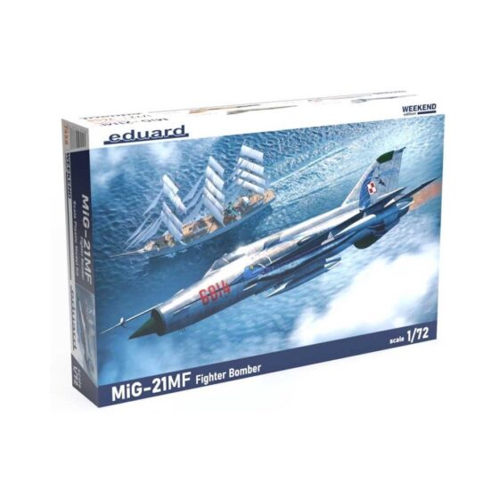 Eduard Weekend MiG-21MF Fighter Bomber (1/72) 7458 Eduard Weekend MiG-21MF Fighter Bomber (1/72) 7458