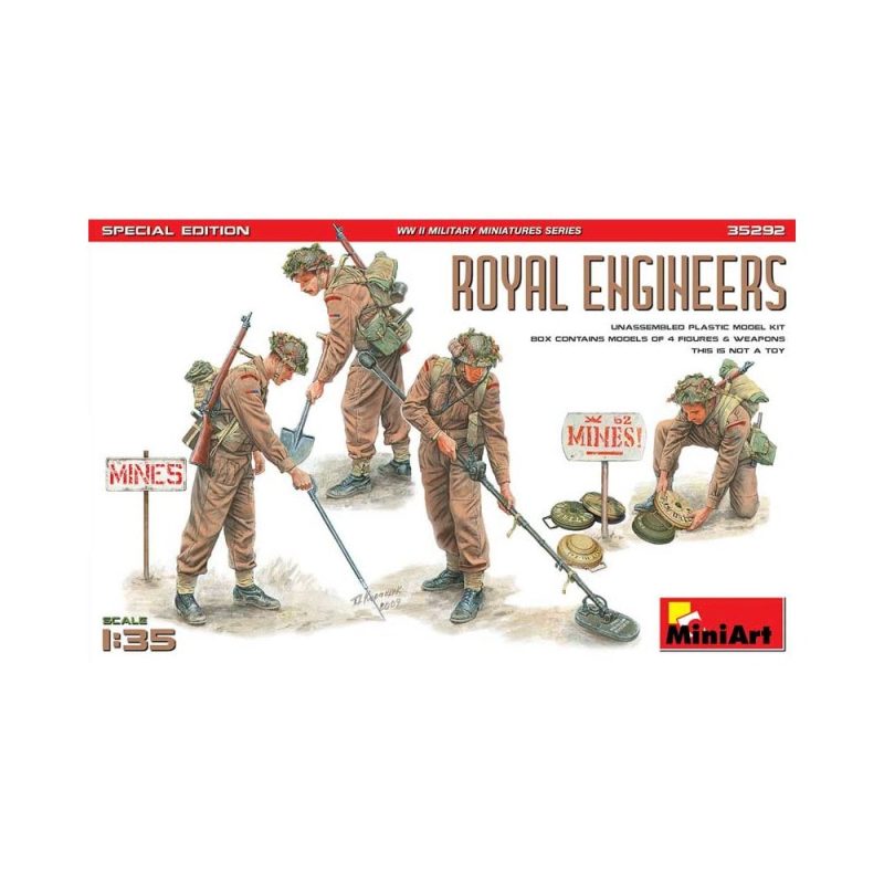Miniart Royal Engineers (Spec Edit) (1/35) 35292