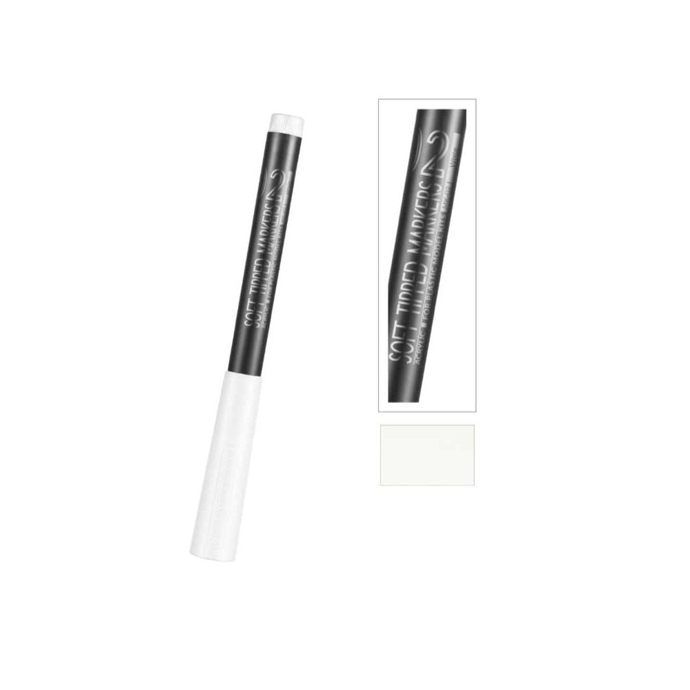 DSPIAE White Soft Tipped Marker Pen MK-02 DSPIAE White Soft Tipped Marker Pen MK-02