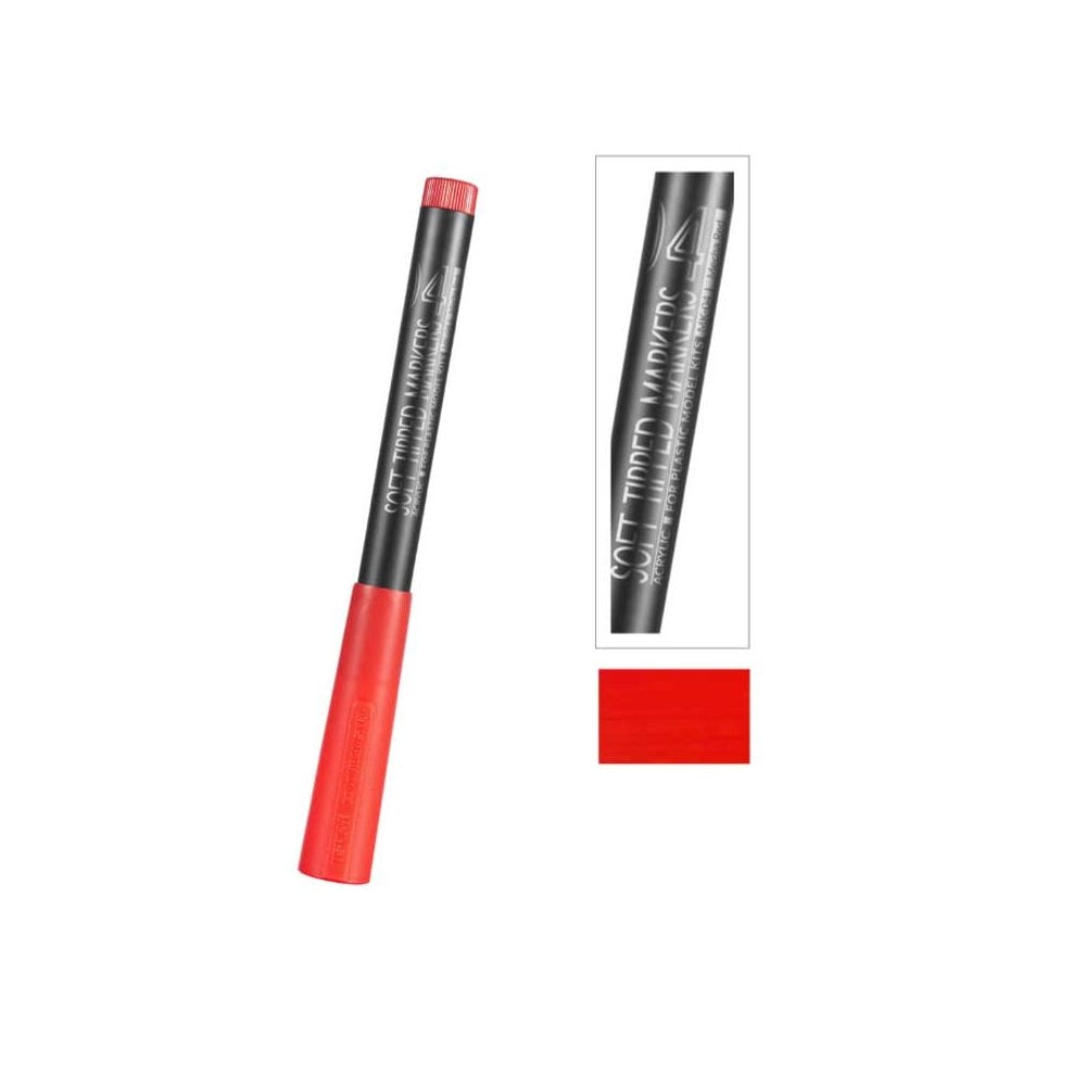 DSPIAE Mecha Red Soft Tipped Marker Pen MK-04 DSPIAE Mecha Red Soft Tipped Marker Pen MK-04