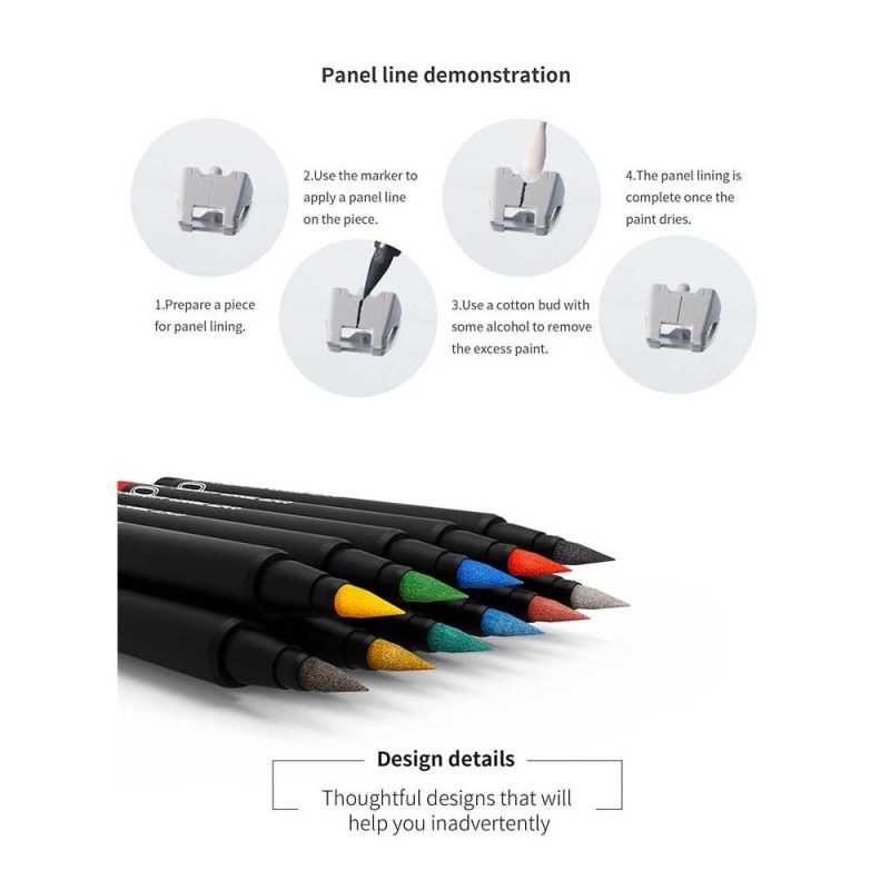 DSPIAE Metallic Gold Soft Tipped Marker Pen MKM-06 DSPIAE Metallic Gold Soft Tipped Marker Pen MKM-06