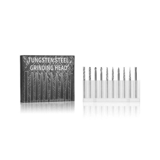DSPIAE Tungsten Steel Grinding Head Set GH-10 DSPIAE Tungsten Steel Grinding Head Set GH-10
