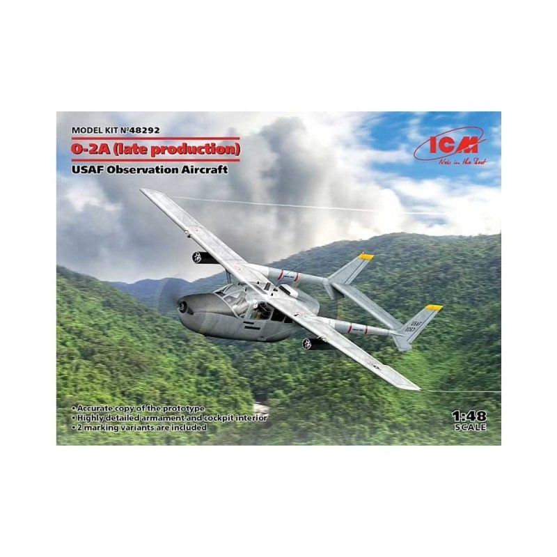 1/48 Cessna O-2A USAF Observation (Late Prod) ICM 48292