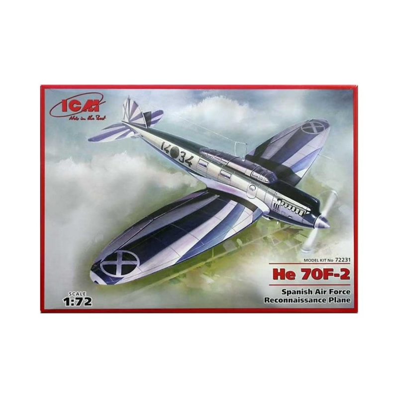 1/72 He 70F-2, Spanish Reconnaissance Plane ICM 72231