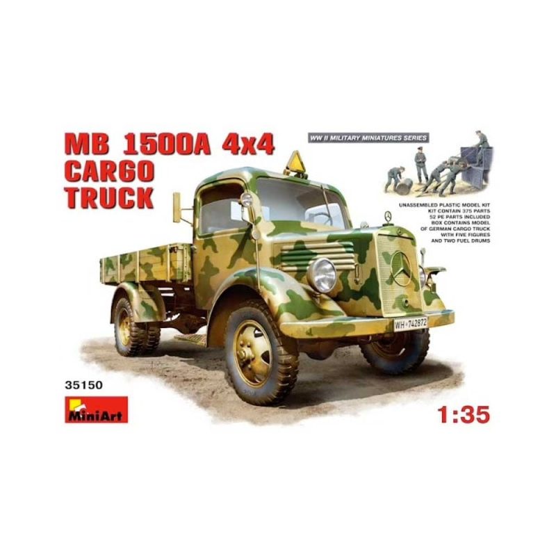 Miniart MB L1500A 4x4 Cargo Truck (1/35) 35150
