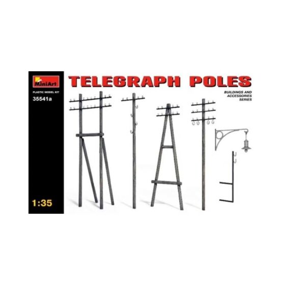 Miniart Telgraph Poles (1/35) 35541A Miniart Telgraph Poles (1/35) 35541A