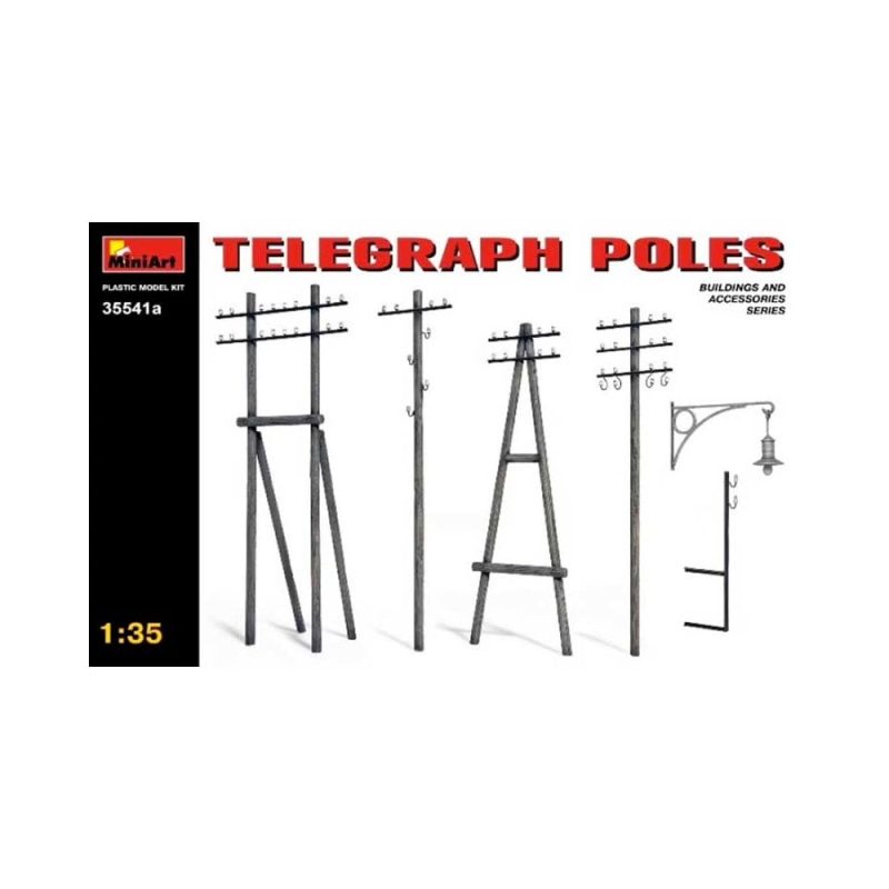 Miniart Telgraph Poles (1/35) 35541A