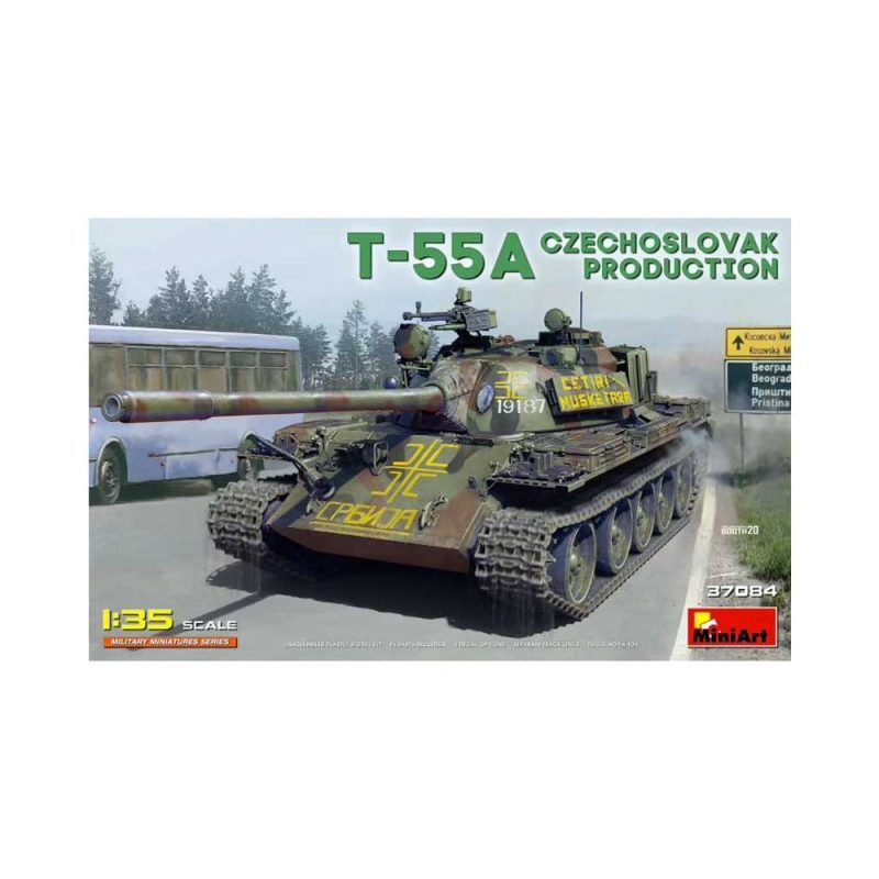 Miniart T-55A Czechoslavak Prod (1/35) 37084