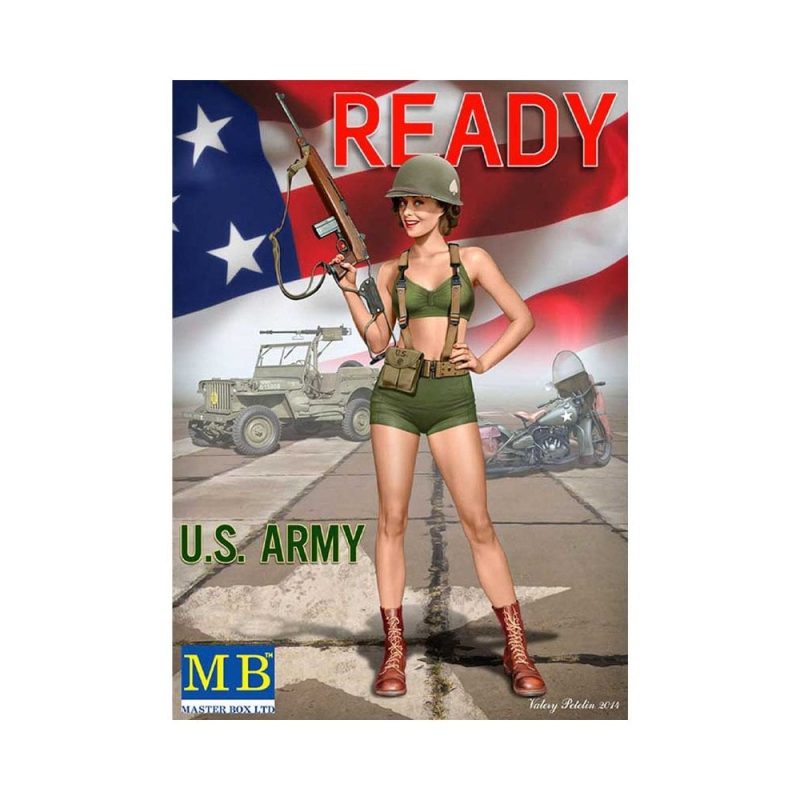 Master Box Pin-up Series, Kit No. 3 Alice (1/24) MB-24003