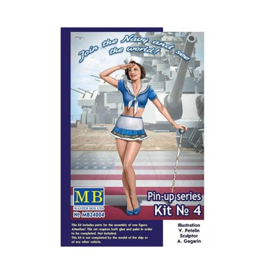 Master Box Pin-up Series, Kit No. 4 Suzie (1/24) MB-24004