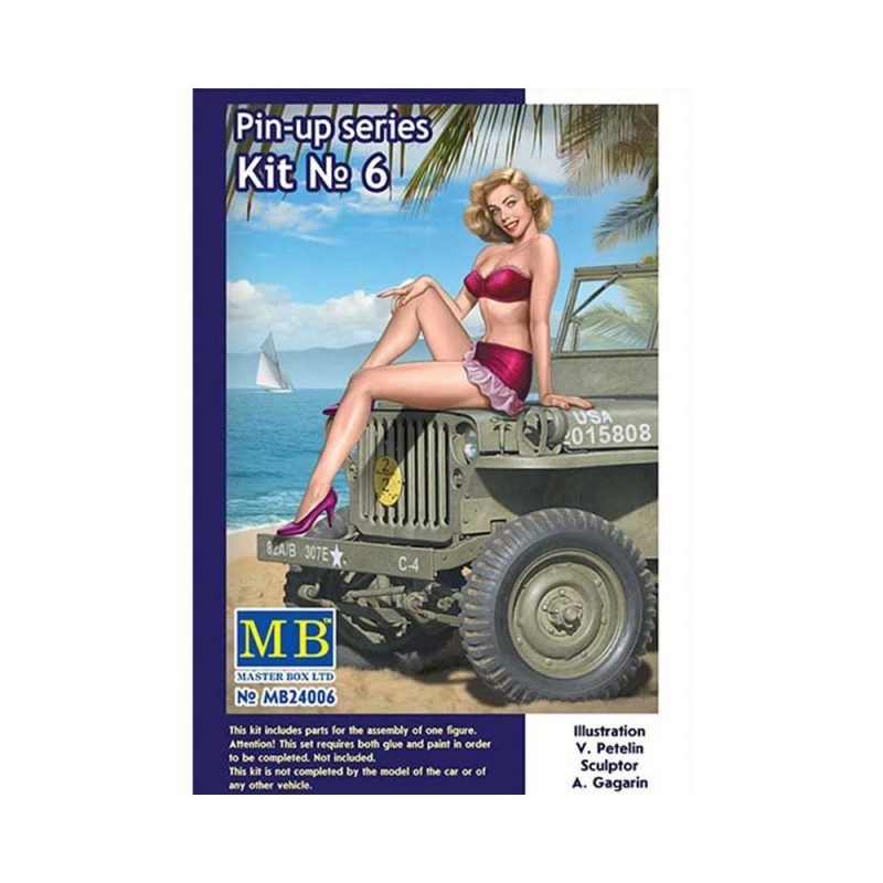 Master Box Pin-up Series, Kit No. 6 Samantha (1/24) MB-24006