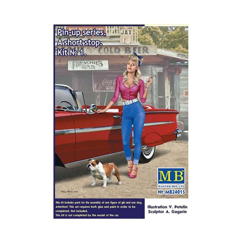 Master Box Pin-up series, A Short Stop No. (1/24) MB-24015